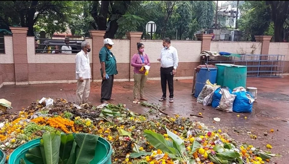 निर्माल्यात आता कचरा टाकाल तर पडेल महागात....