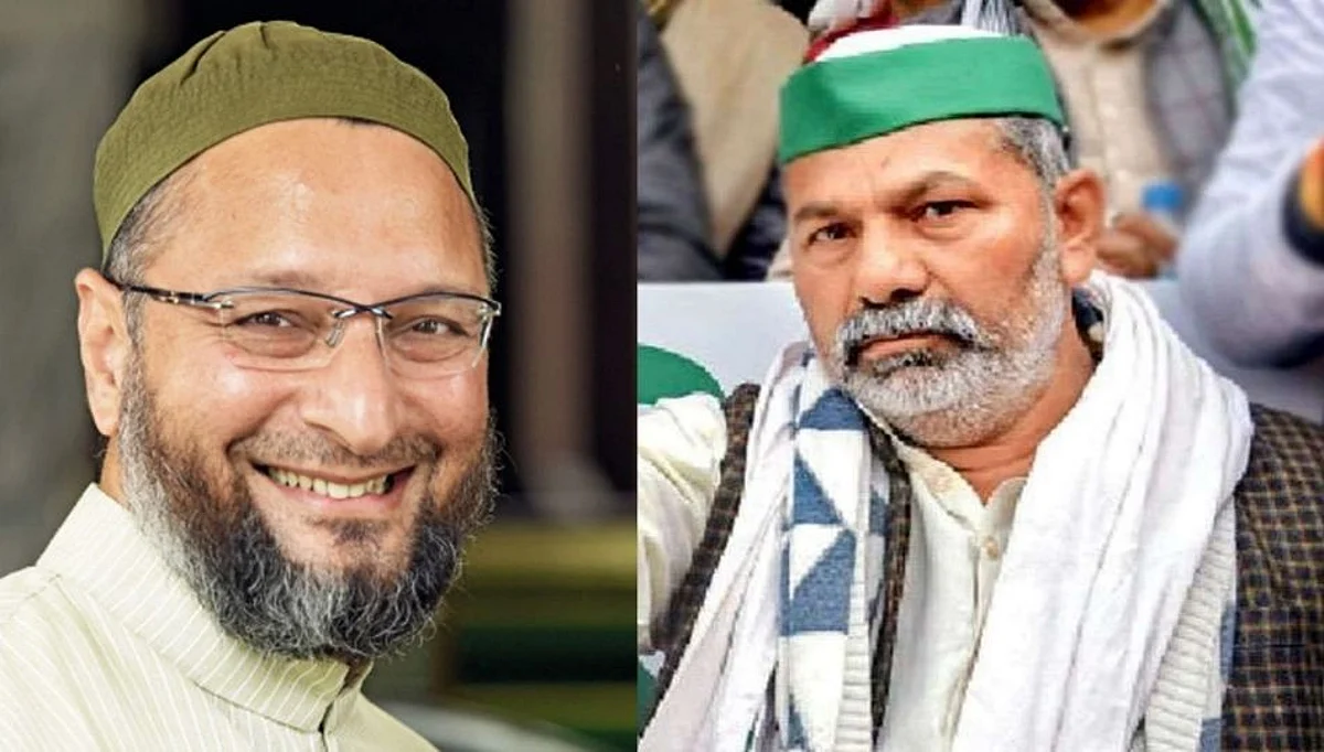 UP Politics | असदुद्दीन ओवैसी भाजपाचे चाचाजान; राकेश टिकैत यांची बोचरी टीका
