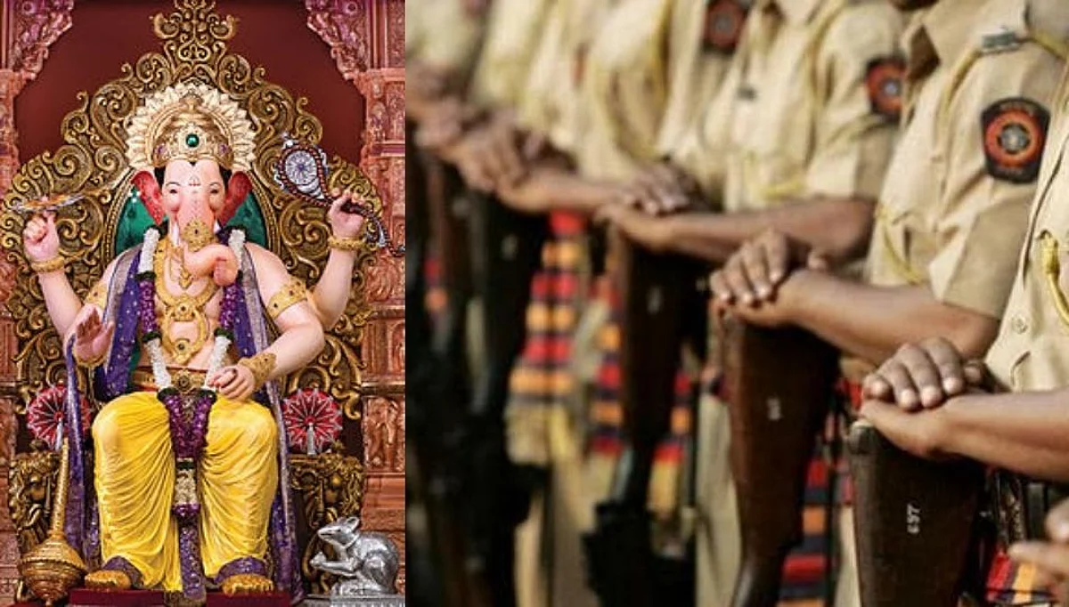 लालबागच्या राजाच्या प्राणप्रतिष्ठापणा पूजेस विलंब...