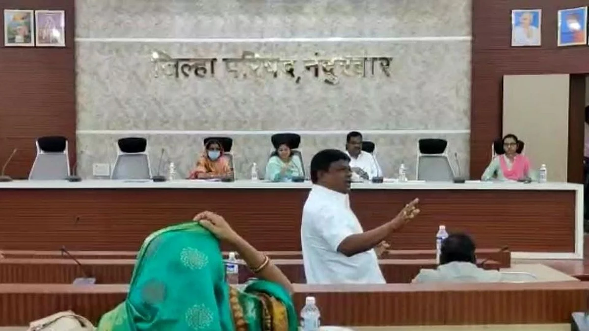 Nandurbar : जिल्हा परिषदेतील स्थायी समितीत खडाजंगी!