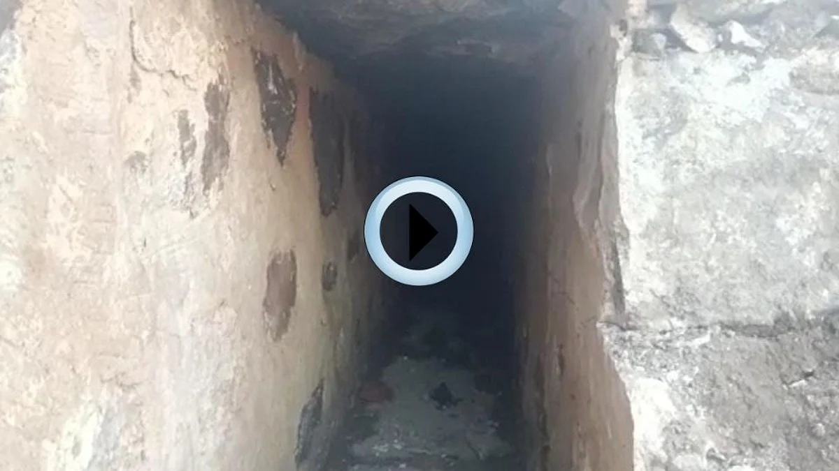 नाशिकमध्ये सापडला रहस्यमय भुयारी मार्ग! पहा Video