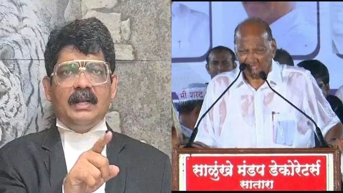 शरद पवार हे नेहमी दुहेरी बोलतात; मतांसाठी ते पावसात भिजले - गुणरत्न सदावर्ते