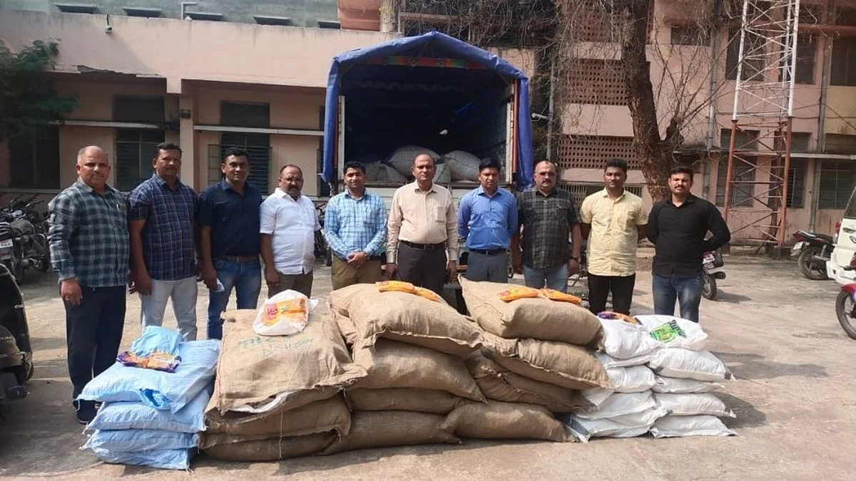 मुरमुऱ्याच्या पोत्यात गुटखा; असा लागला तपास