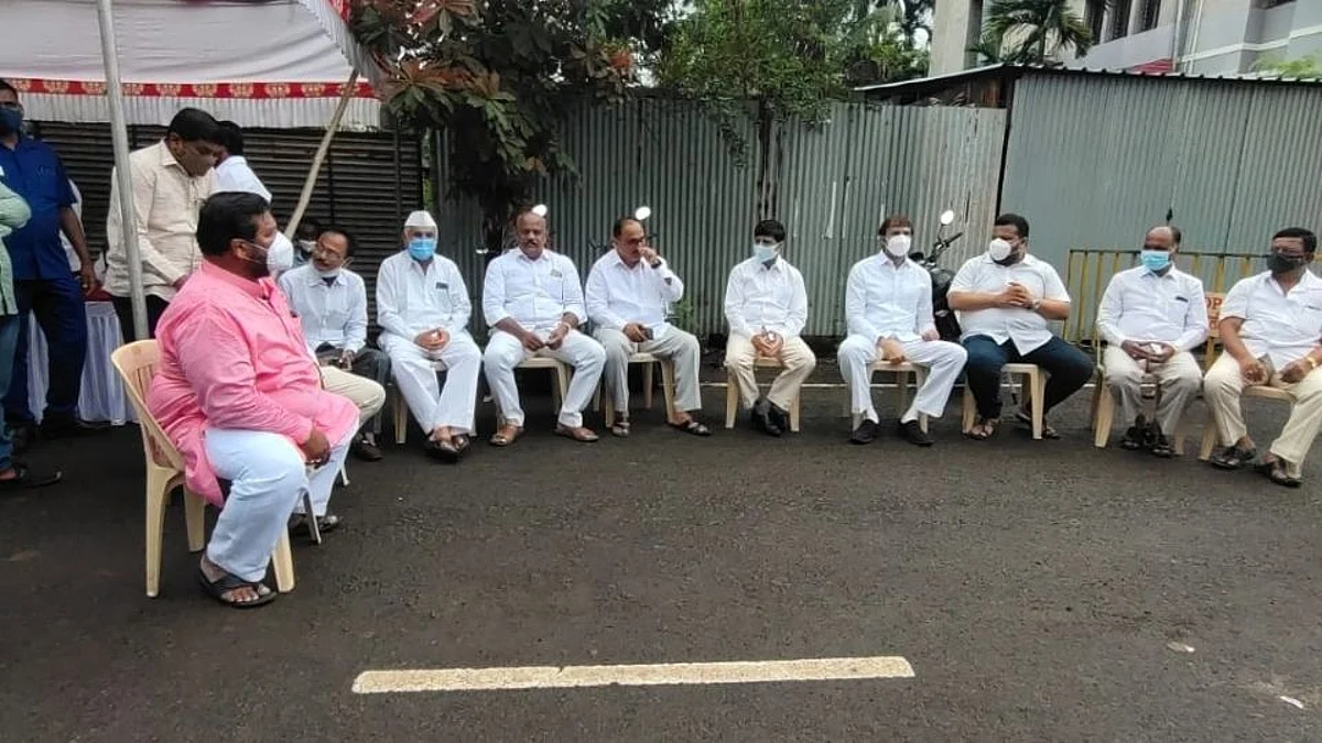 सातारा DCC बॅंक निवडणुकीत राष्ट्रवादी-भाजपाची दिलजमाई