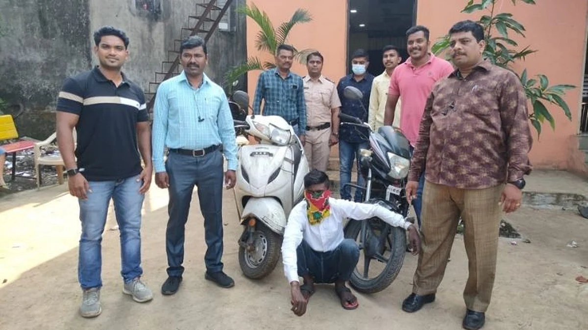 उल्हासनगर: दुचाकी चोराला अटक, पोलिसांनी २ मोटार सायकल केल्या जप्त...