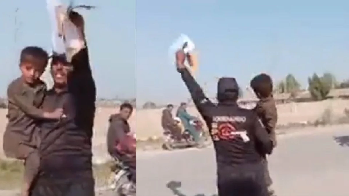 पाकिस्तानी पोलीस मुलावर लावतोय 50 हजारांची बोली, कारण...!; पाहा Video