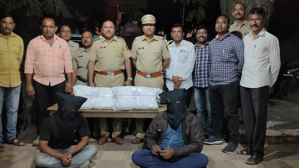 जाफ्राबाद पोलिसांकडून 2 लाख 60 हजाराचा गांजा जप्त