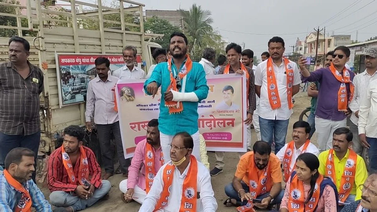 '...अन्यथा आमदाराच्या गाडी समोर आंदोलन करू'- बीडमध्ये शिवसंग्राम आक्रमक