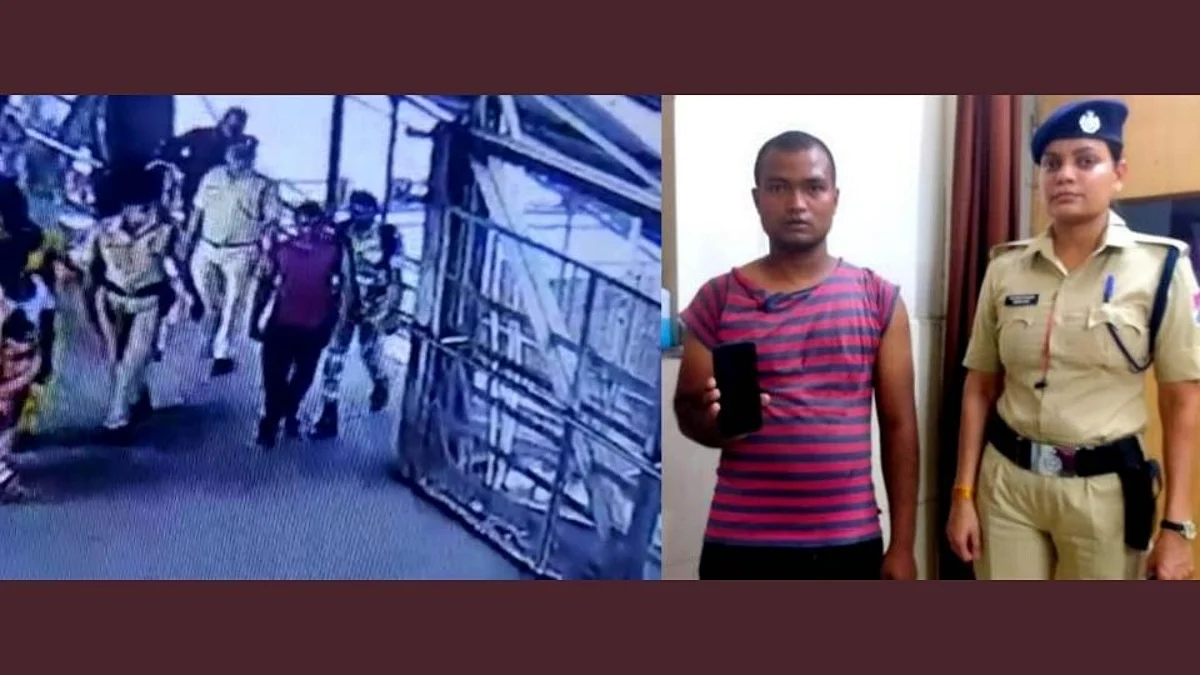 धावत्या ट्रेनमध्ये मोबाईल हिसकावणाऱ्या चोरट्याला डोंबिवली RPFने पकडले