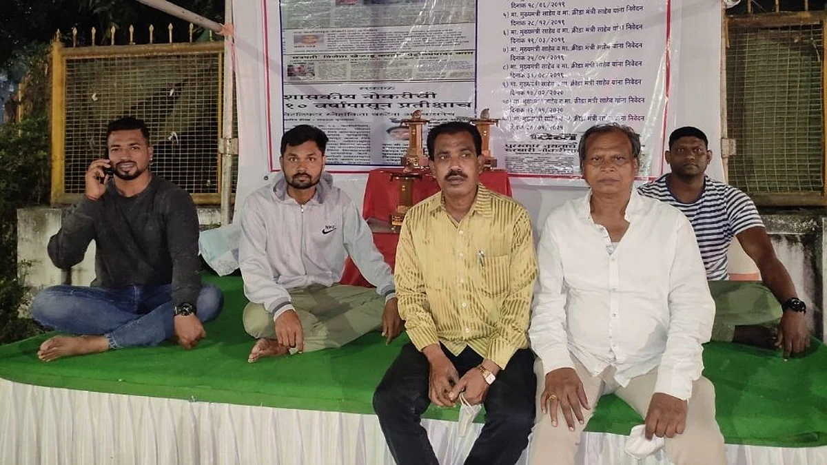श्री शिवछत्रपती क्रीडा पुरस्कार विजेत्या खेळाडूंवर मजुरीची वेळ
