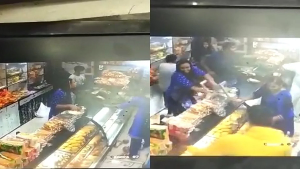 उधार न दिल्याच्या रागातून केली बेकरीची तोडफोड; तोडफोडीची घटना CCTV मध्ये कैद