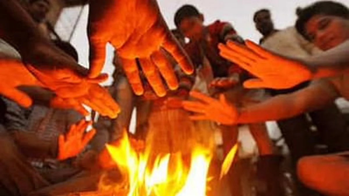 निच्चांकी तापमानाची नोंद