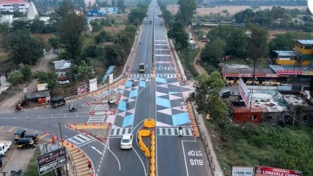 Pune : मावळातील कारला फाट्यावर 'टेक्निकल अर्बनीझम'; अपघाताला बसणार आळा