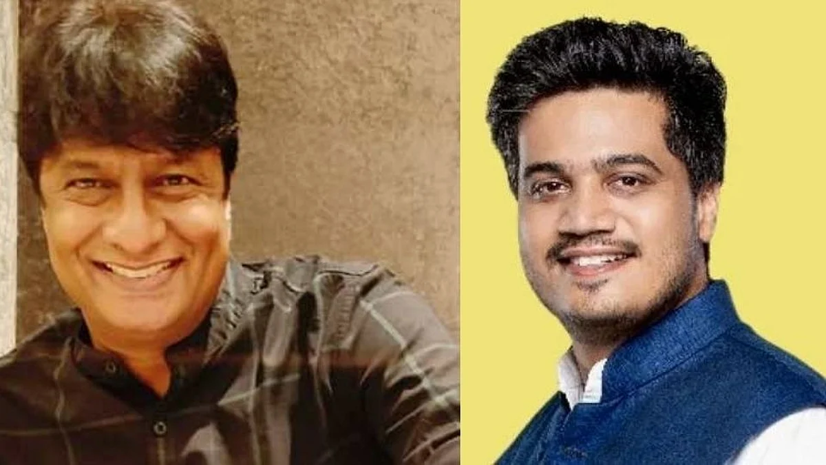 mla rohit pawar supports actor kiran mane