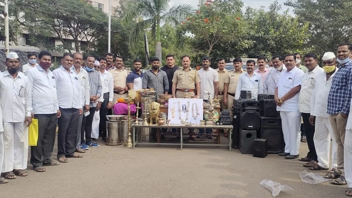बायको अन् मेव्हणीच्या साथीनं देवाच्या दारीच चोरी; बारामतीत पडल्या बेड्या