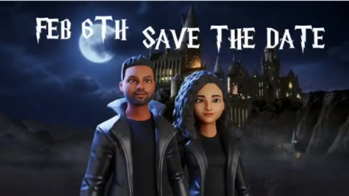 Metaverse Wedding: लग्नाच्या रिसेप्शनला Harry Potter थीम! पहा तामिळनाडूच्या जोडप्याचं मेटावर्स लग्न