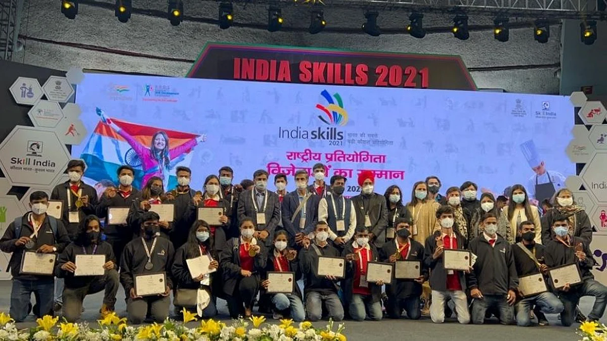 राष्ट्रीय कौशल्य स्पर्धेत महाराष्ट्राचा डंका; ८ ‘सुवर्ण’ सह एकूण ३० पदके!