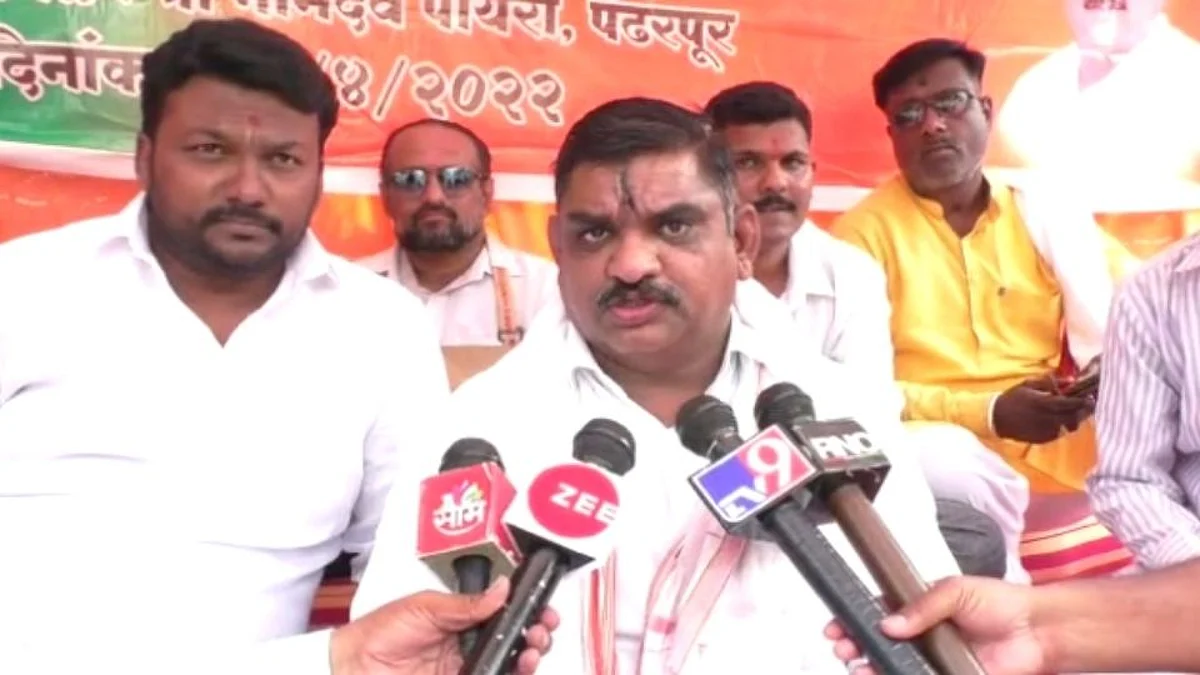 कुंभार घाट दुर्घटना प्रकरणी विदर्भातील भाजप आमदाराचे पंढरपुरात उपोषण