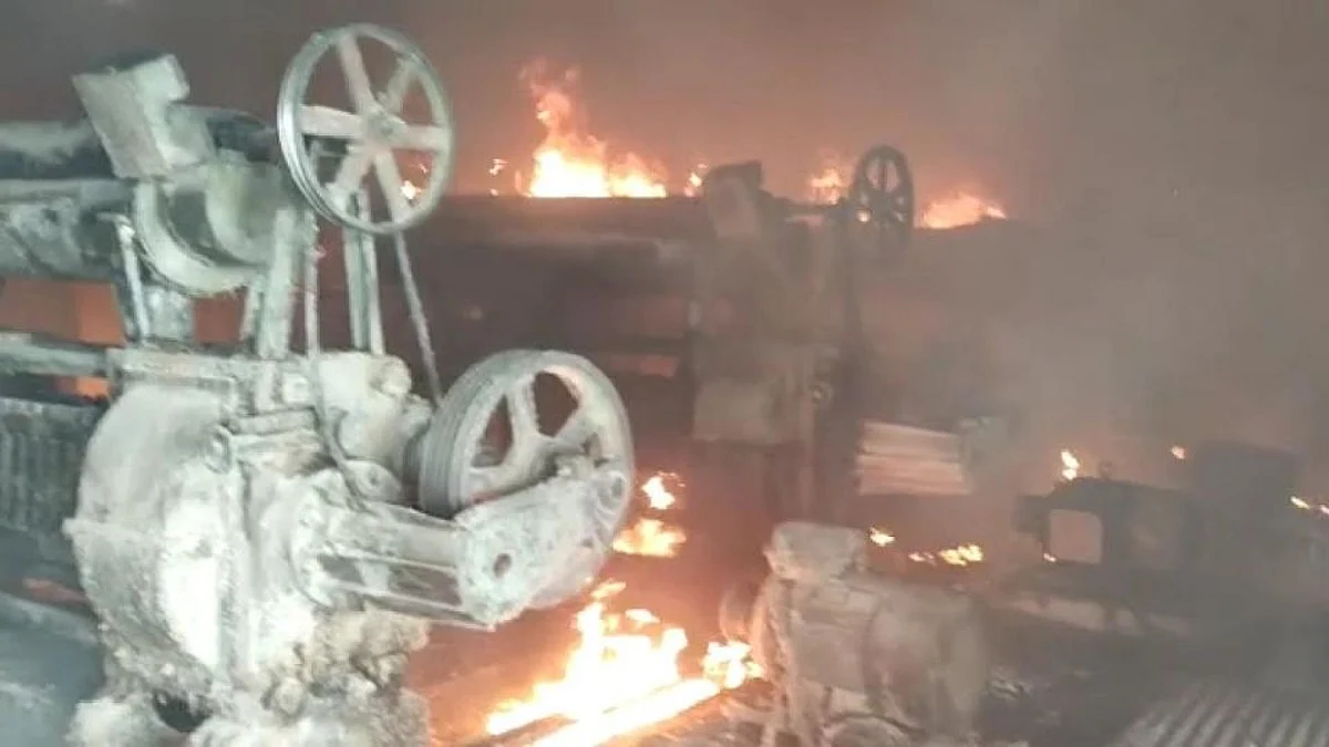 Dhule Fire
