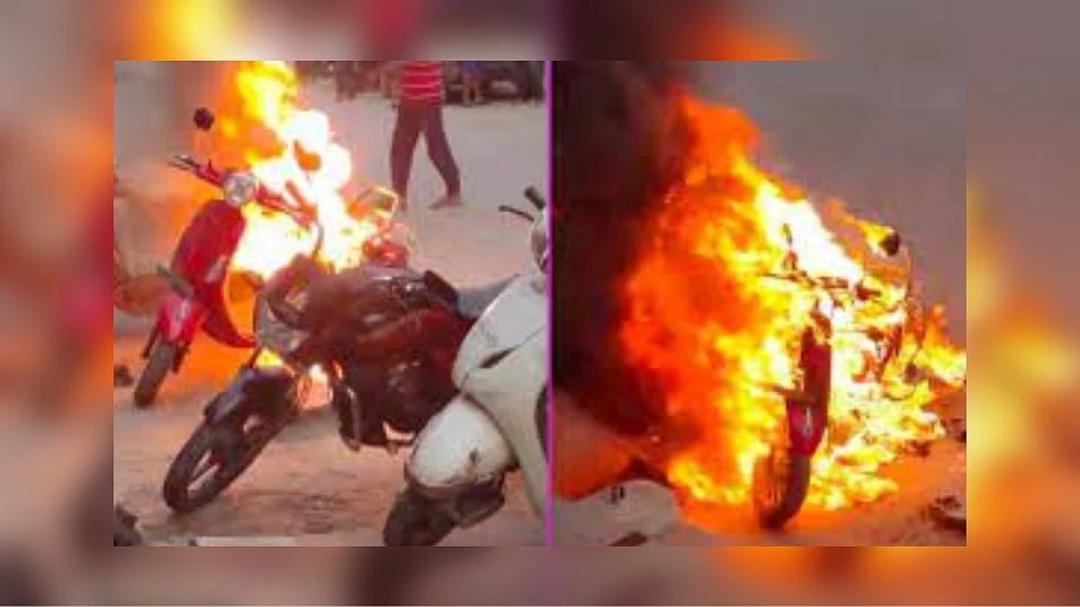 EV Blast : चार्जिंगदरम्यान ई-स्कुटरच्या बॅटरीचा भीषण स्फोट; एकाचा मृत्यू!