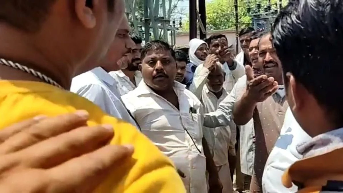 सबस्टेशनवरच शेतकऱ्यांचा आत्महत्येचा प्रयत्न
