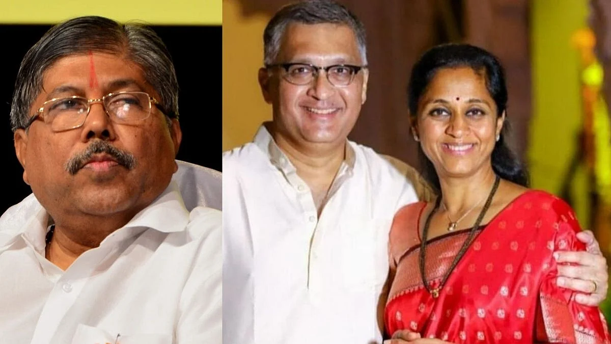 माझ्या पत्नीचा मला अभिमान; चंद्रकांत पाटलांच्या टीकेला सदानंद सुळेंचं चोख प्रत्युत्तर