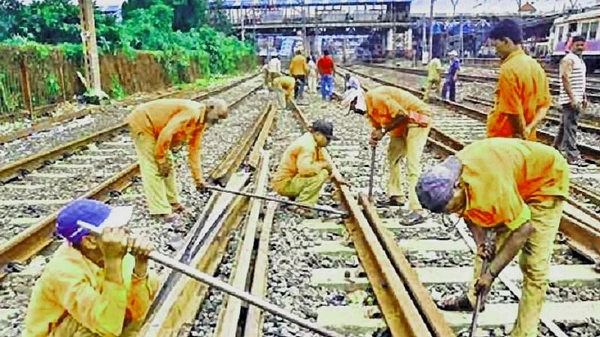 रविवारी मध्य, हार्बर रेल्वे मार्गावर 'असा' असेल मेगाब्लॉक