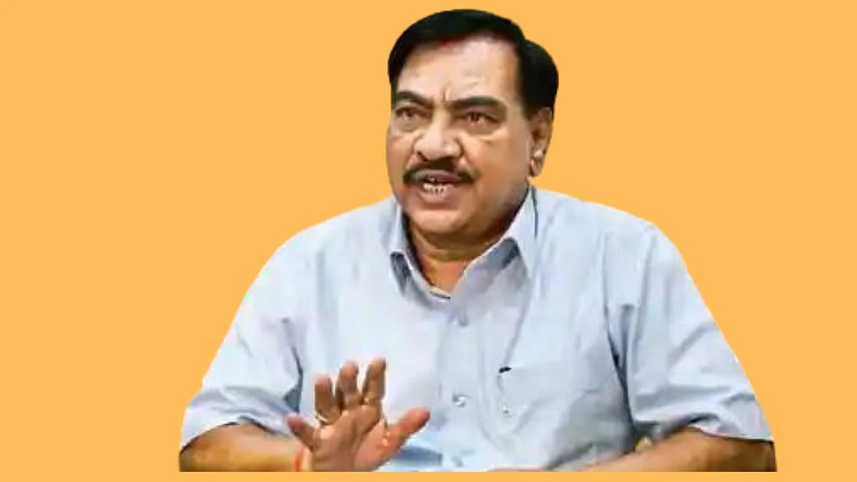 भोंगे प्रकरणावरून कोणाचे पोट भरले नाही; खडसेंची राज ठाकरेंवर टिका