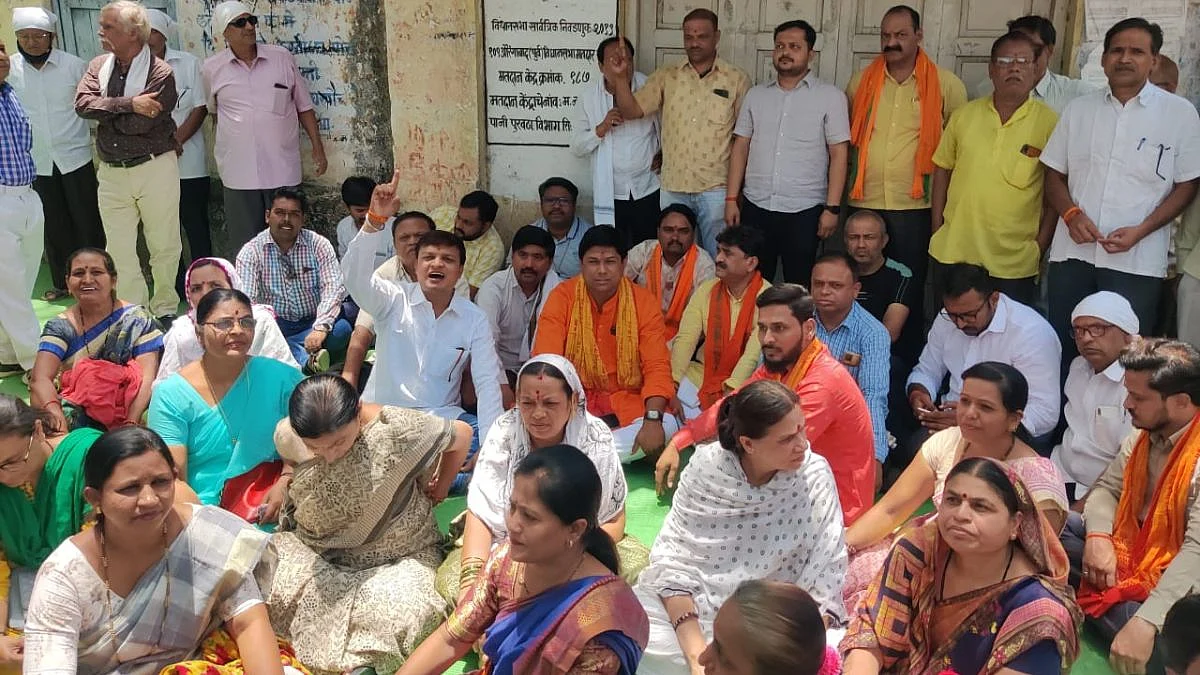 औरंगाबादमध्ये पाण्यासाठीच्या आंदोलनात भाजप-मनसे एकत्र