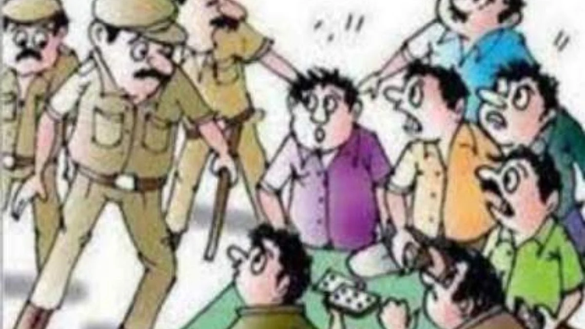 चाळीसगावला जुगार अड्ड्यावर छापा; १८ जणांविरुद्ध गुन्हा