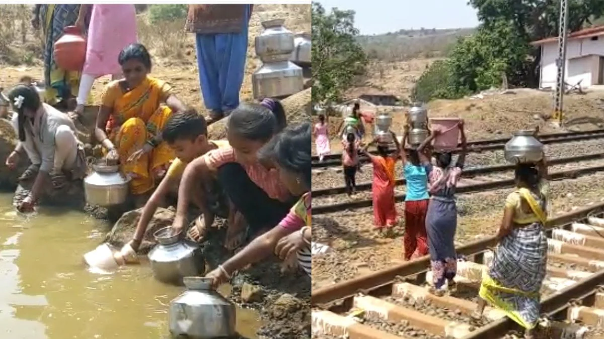 इगतपुरी तालुक्यात भीषण पाणीटंचाई; दूषित पाण्यामुळे नागरिकांचे आरोग्य धोक्यात