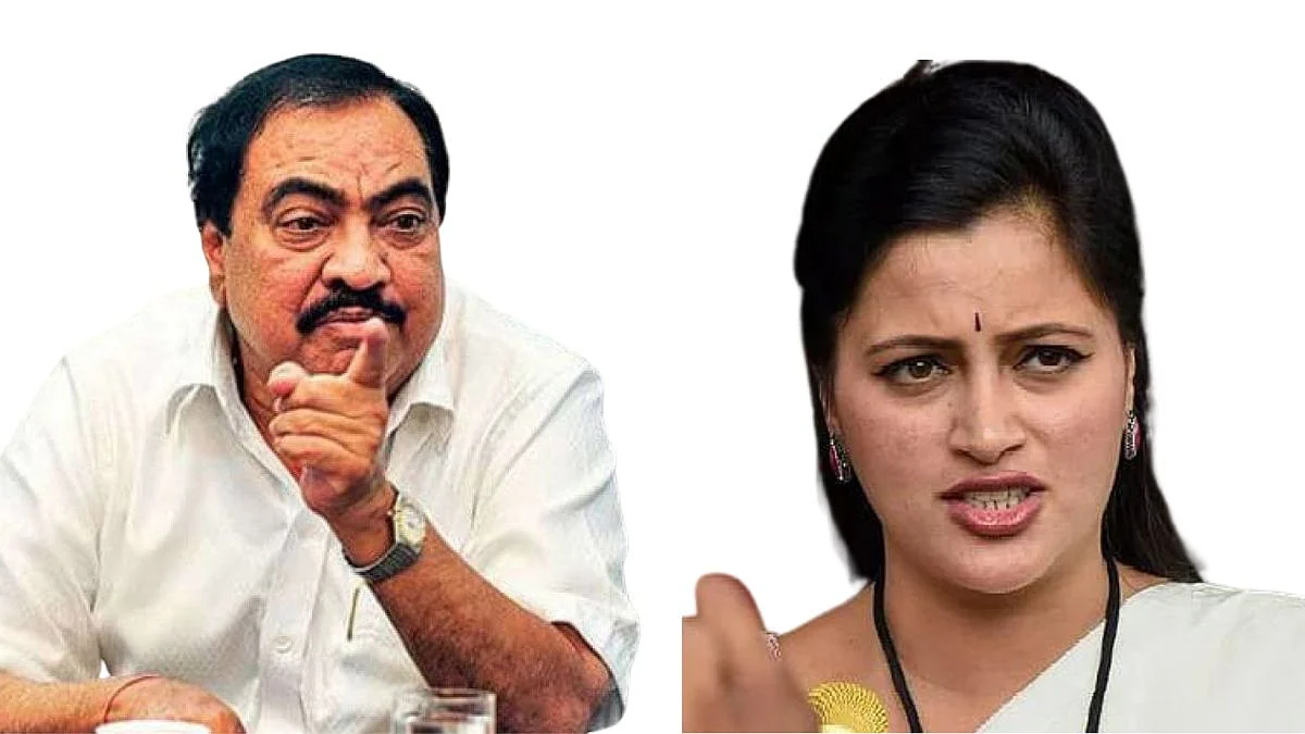 अगोदर स्वतःची ताकद निर्माण करा; एकनाथ खडसे यांचे नवनीत राणांना आव्हान