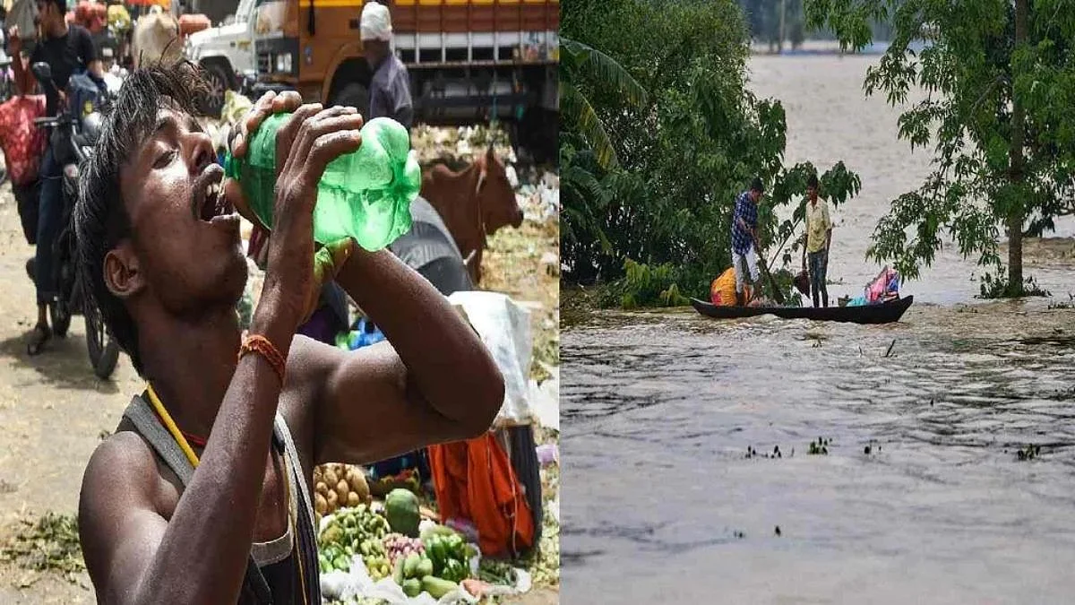 Weather Update: उत्तरेत सूर्य नारायणाचा कोप तर ईशान्य भारताला महापुराचा तडाखा