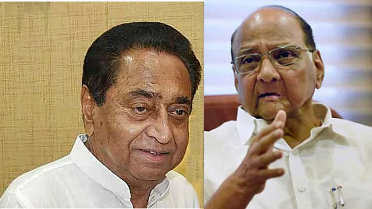 कॉंग्रेसचे ज्येष्ठ नेते कमलनाथ यांच्या भेटीनंतर शरद पवारांनी केलं मोठं ट्विट