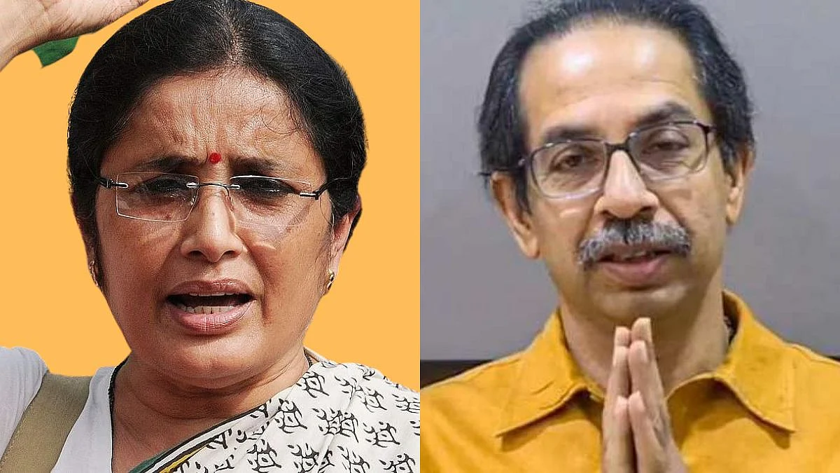 Politics : आम्हाला हेच मुख्यमंत्री हवेत! राष्ट्रवादीच्या विद्या चव्हाण उद्धव ठाकरेंच्या भेटीला