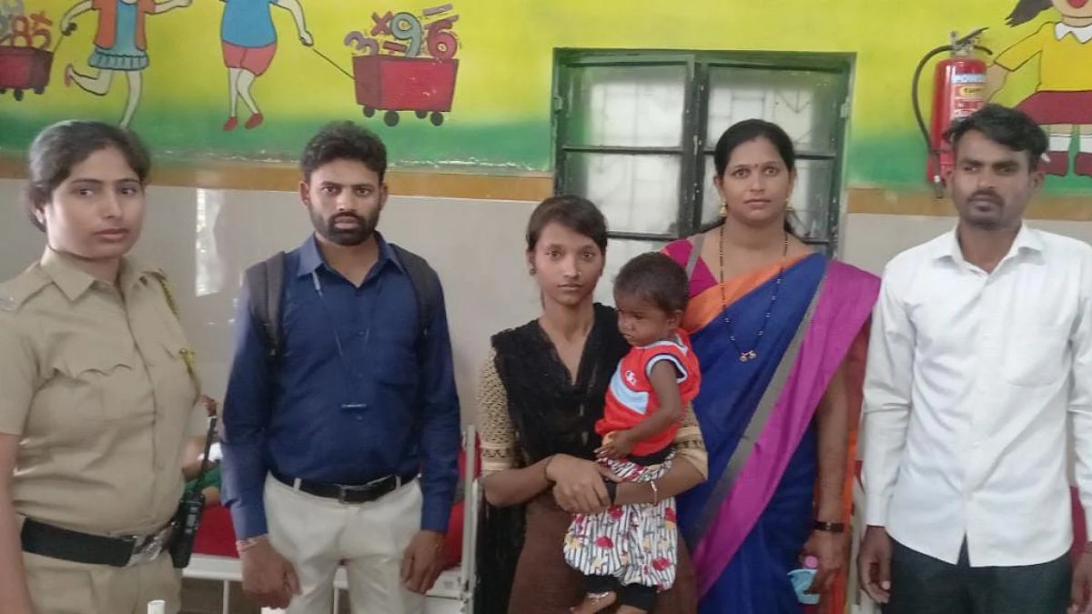 जन्मदाते निघाले वैरी! सात महिन्यांच्या मुलीला भिकारी महिलेजवळ सोडून केले पलायन