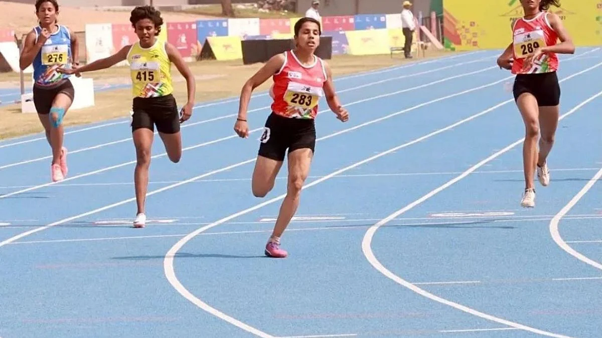 खेलो इंडियात सुदेष्णा शिवणकरची सुवर्ण कामगिरी; मैदानी स्पर्धेत महाराष्ट्रास १२ पदके