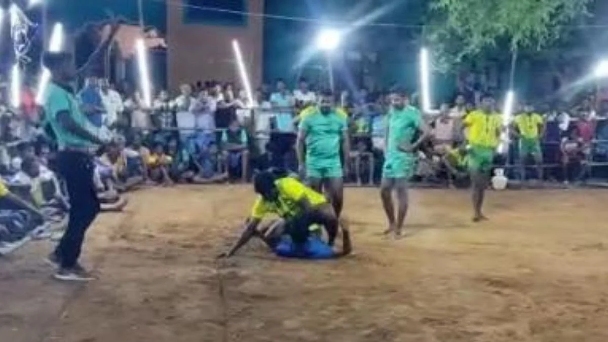Kabaddi Player Died In Live Match