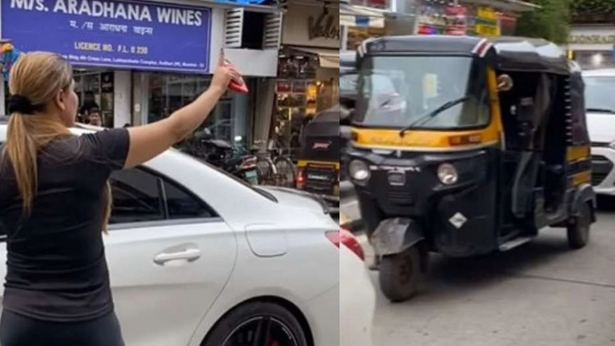Rakhi Sawant , Mumbai Police, Traffic Jam, Viral Video