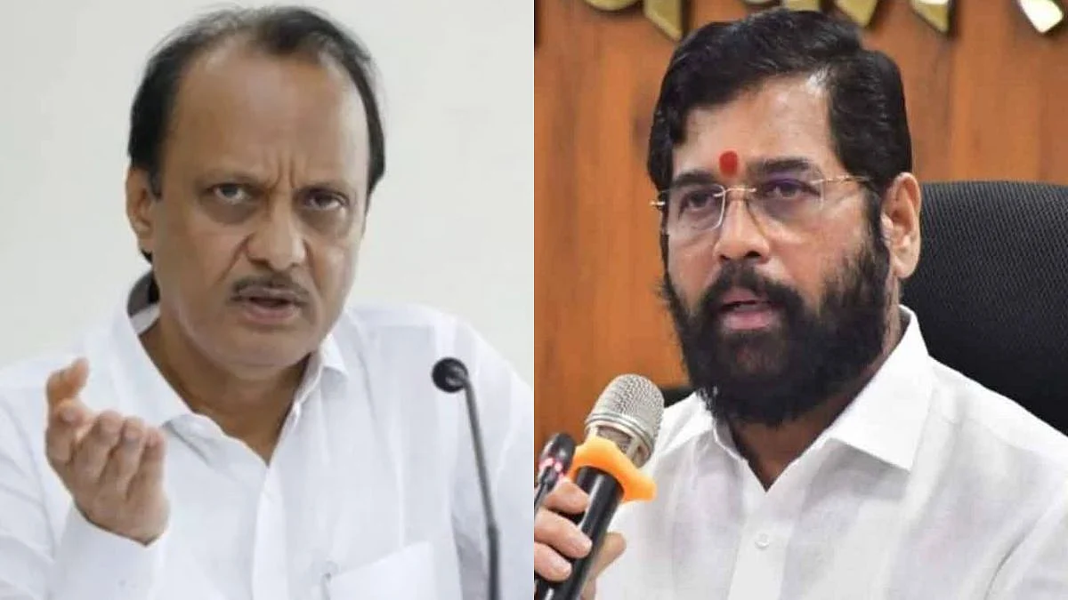 Ajit pawar, Eknath Shinde