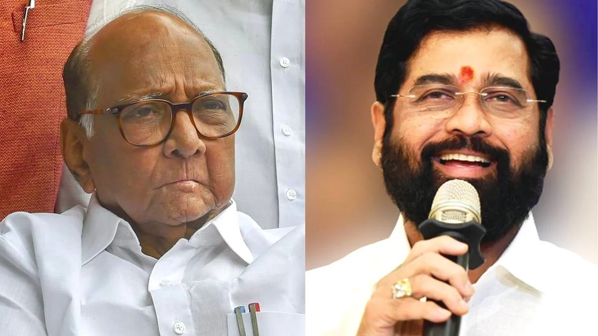 Sharad pawar Ans Eknath Shinde