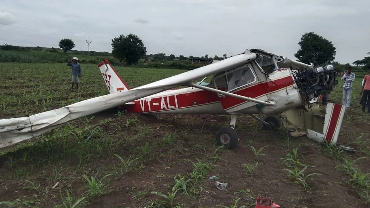 Indapur Kadbanwadi Plan Accident