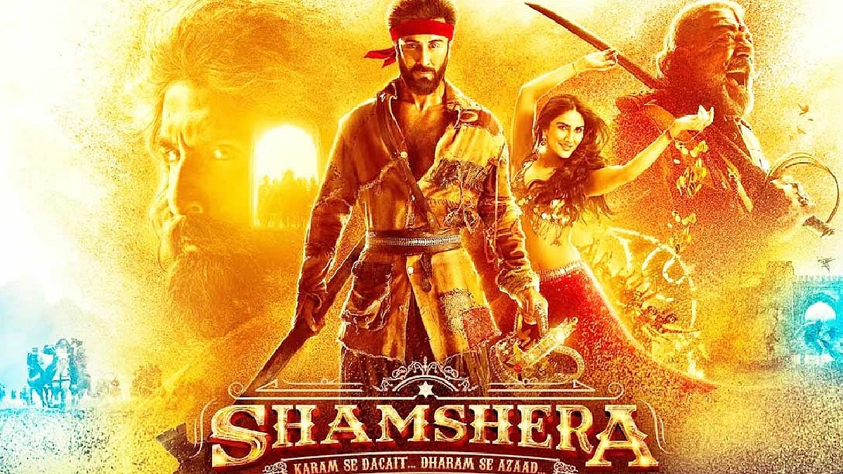 Big budget film Shamshera could not make a good opening at the box office