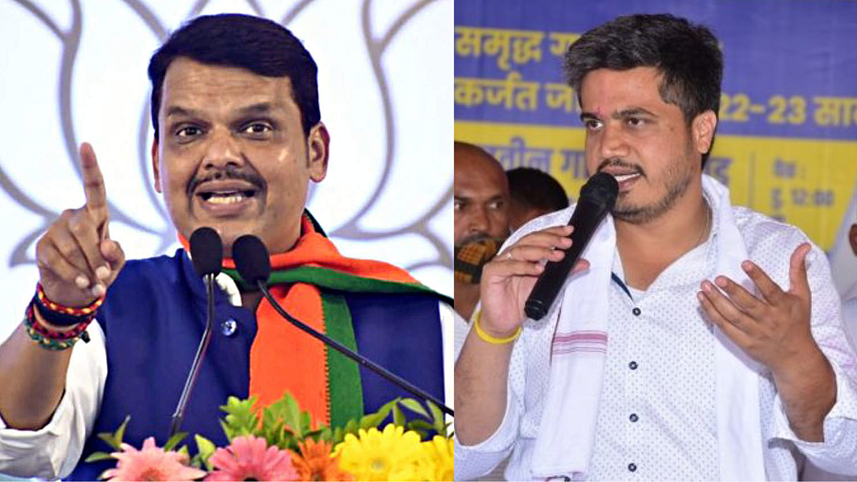 Devendra Fadnavis And Rohit Pawar
