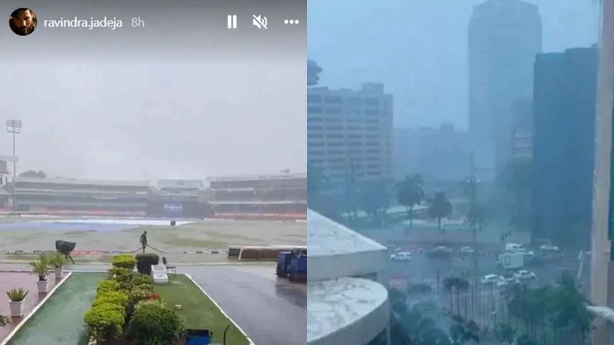 IND vs WI : तिसऱ्या वनडे सामन्यावर पावसाचं सावट; जडेजानं सांगितला Weather Report
