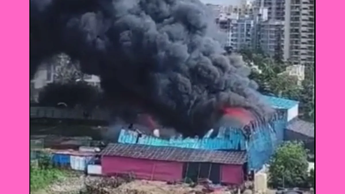 Fire in mumbai