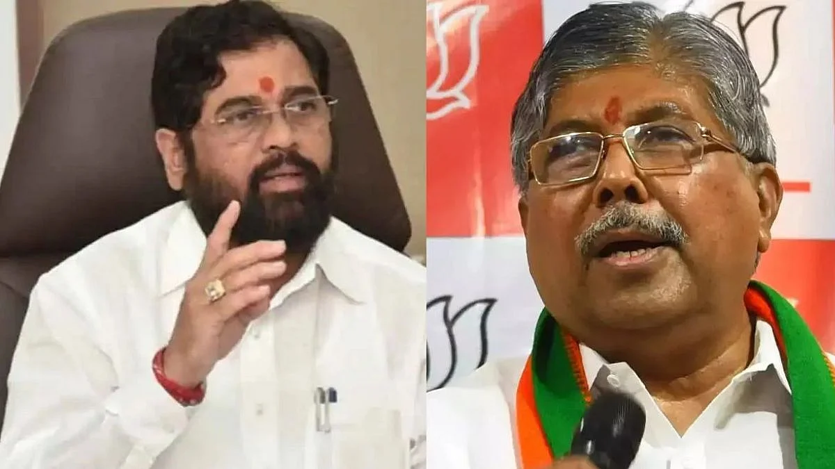 Eknath shinde and chandrakant patil