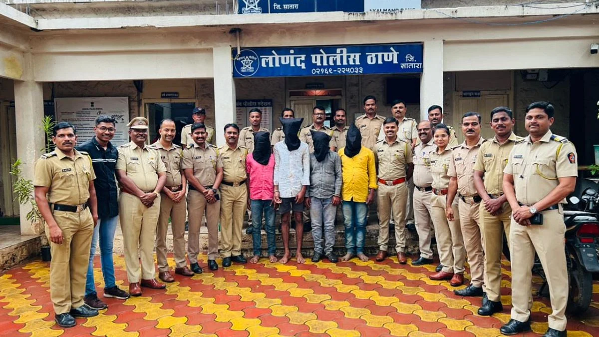 satara crime news, lonand police