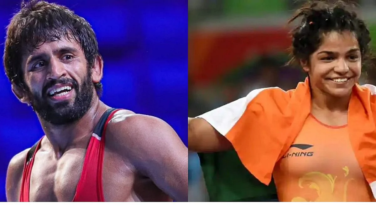 bajrang punia and sakshi malik wins gold medal