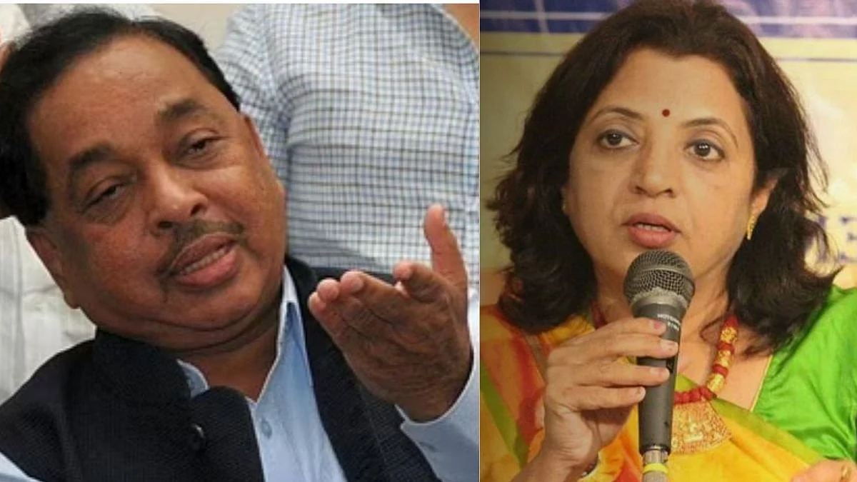 Narayan rane and manisha kayande